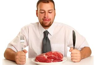 meat to increase male ability